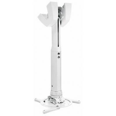 Vogel's PPC 1540 Projector ceiling mount Tiltable, Rotatable Max. distance to floor/ceiling: 55 cm  White