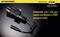 Nitecore torch, model CU6, 440 lumens. Compatible with 1-inch rifle mounts and Nitecore's RSW1 pressure switch.