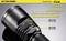 The image shows a black Nitecore torch, model CU6, with 440 lumens. The text describes dual side switches for white and coloured LEDs.