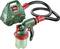 A green Bosch spray painting system PFS 3000-2 with hose, handheld device and paint container for DIY projects.