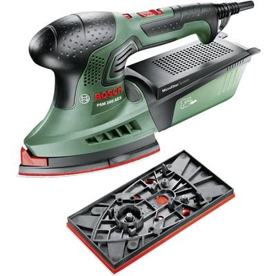 Bosch Home and Garden PSM 200 AES 06033B6000 Multifunction sander  incl. case 200 W   92 x 182 mm