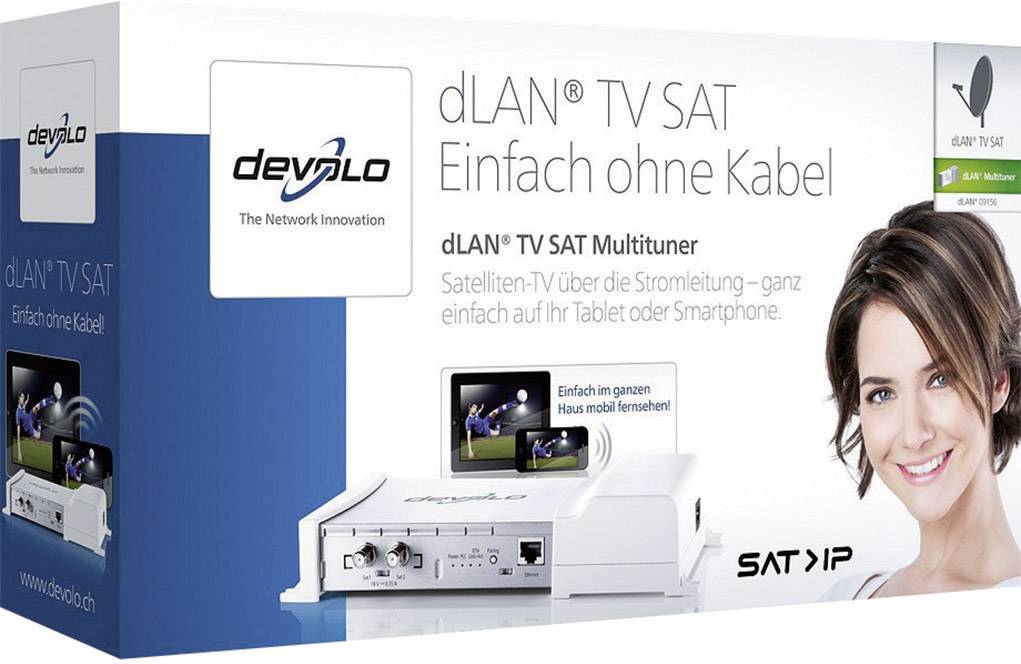 Devolo Dlan Tv Sat Multituner Kit Conrad Com