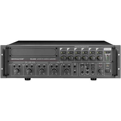 Monacor PA-6240 PA amplifier 240 W  6-zone