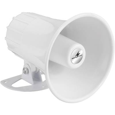 Monacor NR-22KS Compression drive speaker 15 W White 1 pc(s)