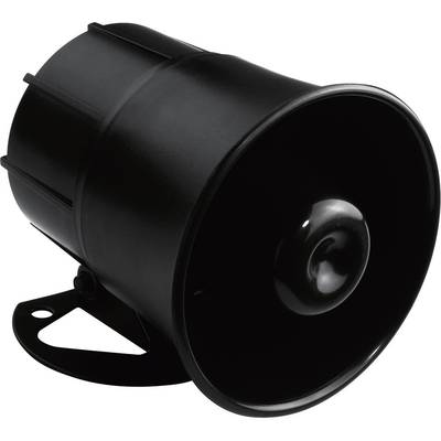 Monacor NR-20KS Compression drive speaker 10 W Black 1 pc(s)