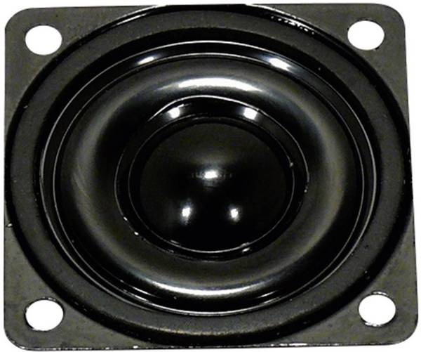 Visaton K 40 SQ - 8 Ohm 1.6 inch 4 cm Mini speaker 0.5 W 8 Ω Plastic diaphragm