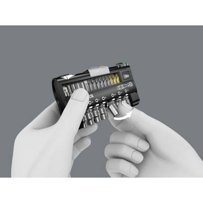 Wera Tool-Check Plus 05056490001 Bit set 39-piece Slot, Phillips, Pozidriv, Allen, Star socket, TORX BO incl. torque wre-6