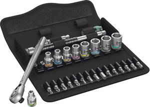 Wera Zyklop Metal 8100 SA 8 Bit set Metric 1/4" (6.3 mm) 28-piece 1173672