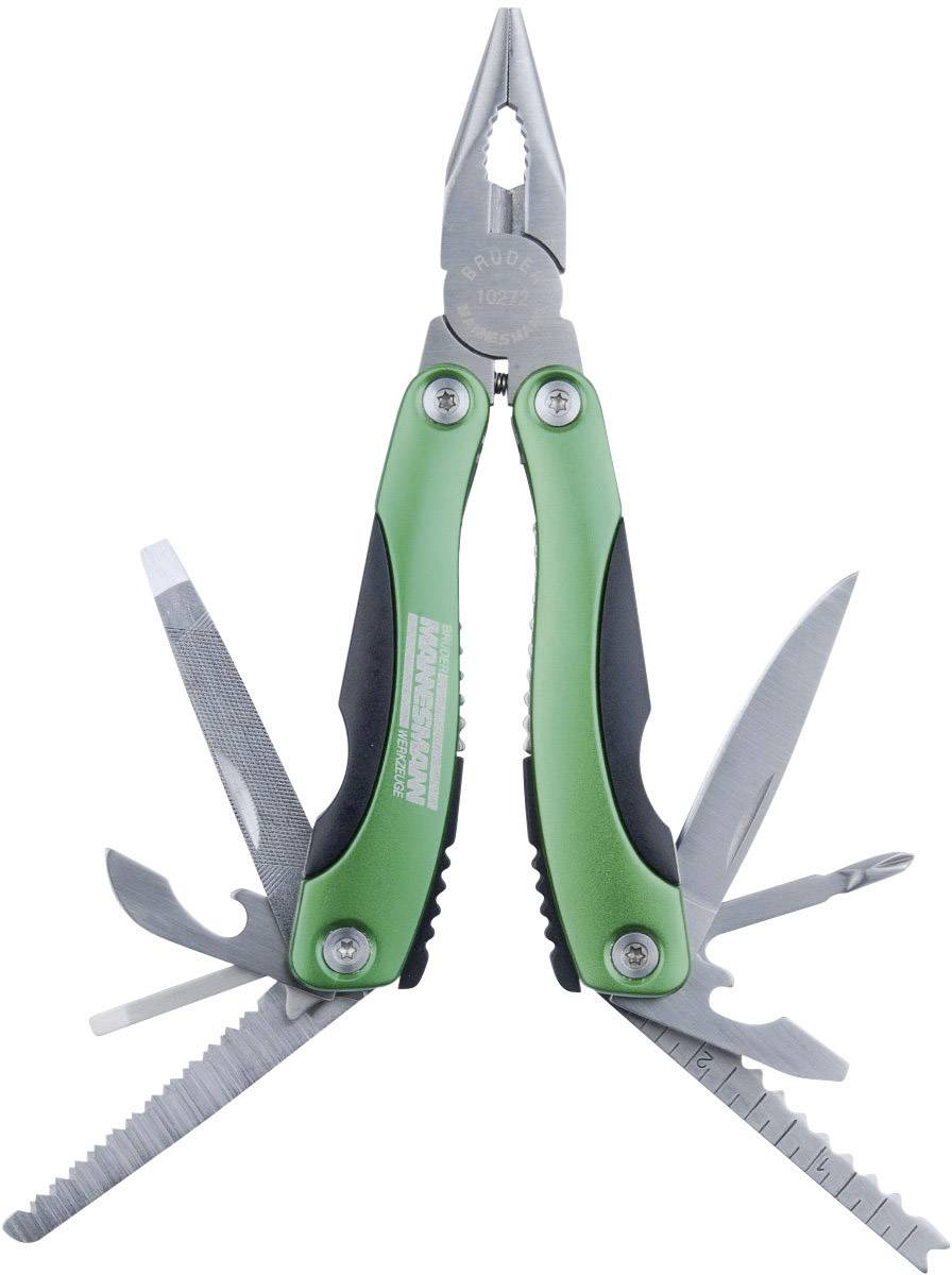 Brueder Mannesmann Multitool M10272 Multitool No. of functions 11 Silver