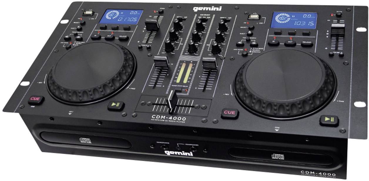 DJ Twin CD Player Gemini CDM4000 from