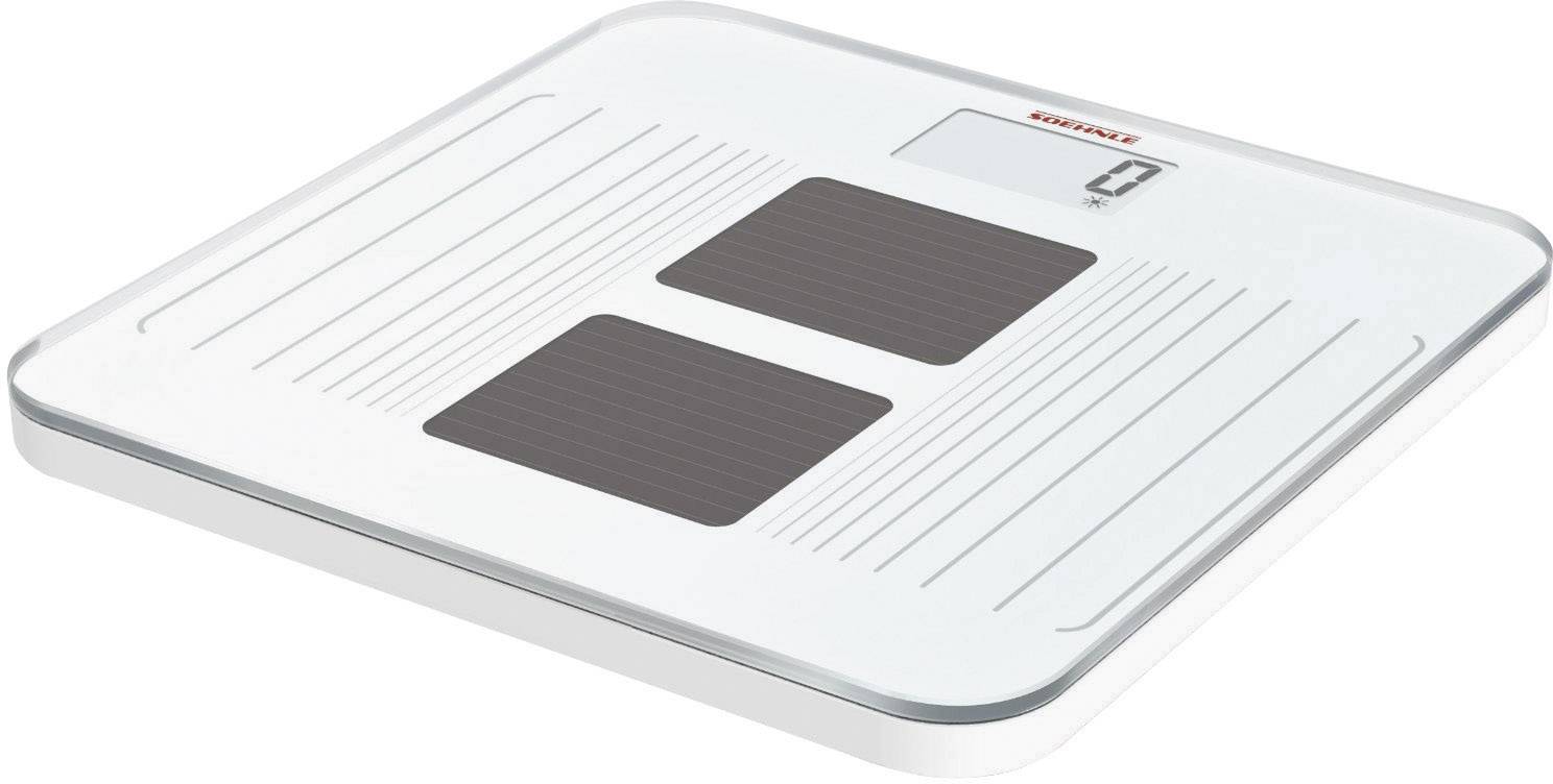 Soehnle Solar Star Digital bathroom scales Weight range=150 kg White