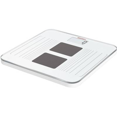 Soehnle Solar Star Digital bathroom scales 63341 Weight range=150 kg White Incl. solar cells-1