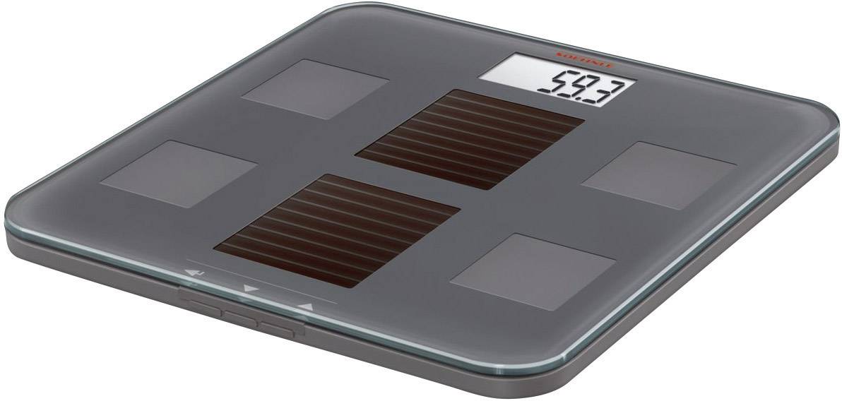 Soehnle Solar Fit Digital bathroom scales Weight range=150 kg Grey Incl