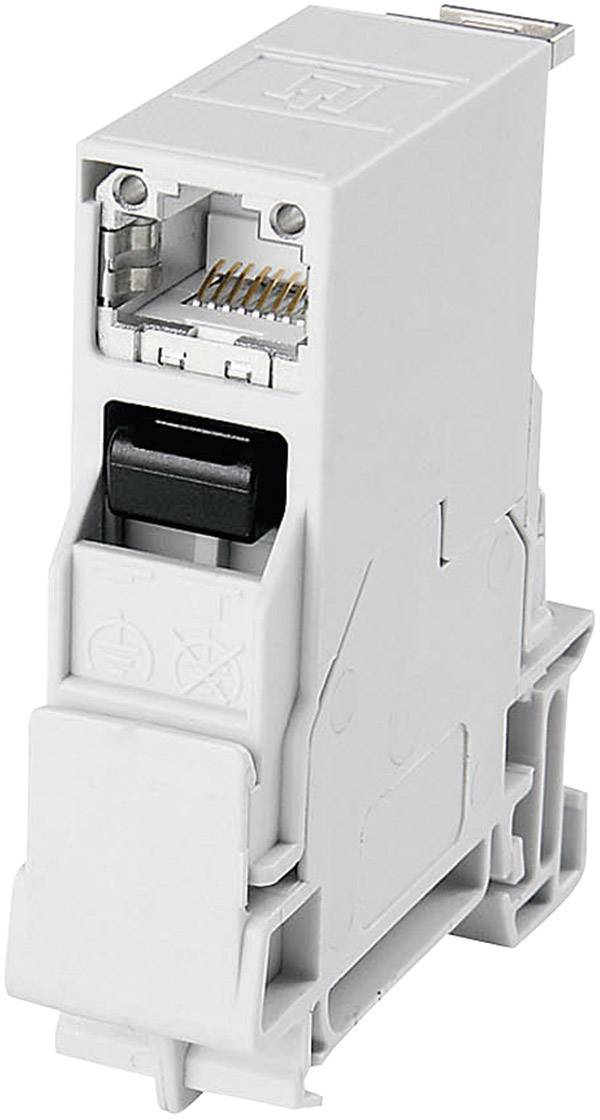 Telegaertner 100007436 Telegaertner 100007436 N/A 100007436 Socket, built-in Pins: 8P8C Light grey 1 pc(s) 100007436 Socket, built-in Pins: 8P8C Light grey 1