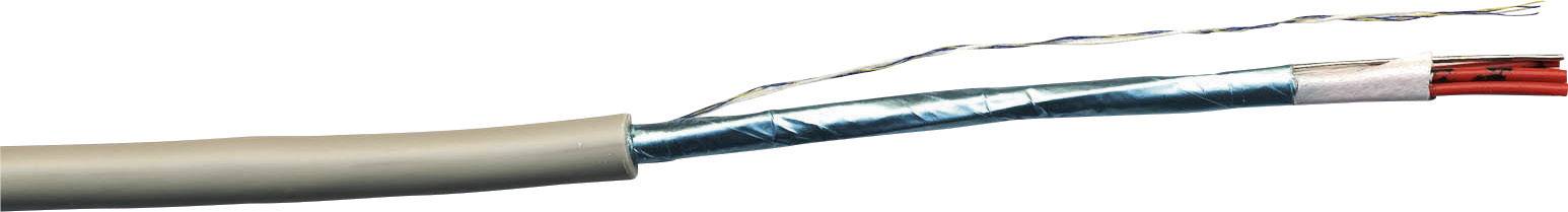 VOKA Kabelwerk 16625200 Data cable J-2Y(St)Y … St III Bd 2 x 2 x 0.28 mm² Grey Sold per metre