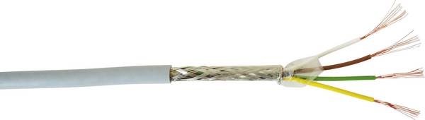 VOKA Kabelwerk LiYCY Control lead 10 x 0.25 mm² Grey 102110-00 Sold per metre