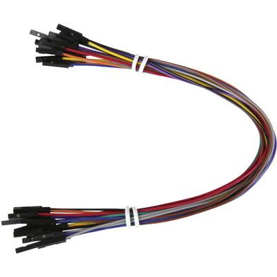 Joy-it RB-CB3-025 Jumper cable Raspberry Pi, Banana Pi, Arduino [20x Wire jumper socket - 20x Wire jumper socket] 25.00 