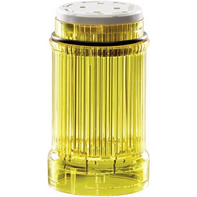 A yellow, transparent container with a white, perforated lid, likely a spice shaker.