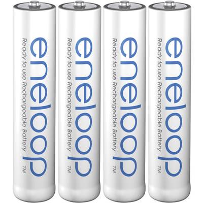 Panasonic eneloop HR03 AAA battery (rechargeable) NiMH 750 mAh 1.2 V 4 pc(s)