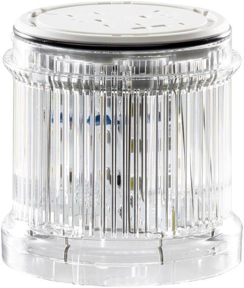A transparent, cylindrical device with a white, round lid and a ribbed design, possibly an air purifier or a lamp.