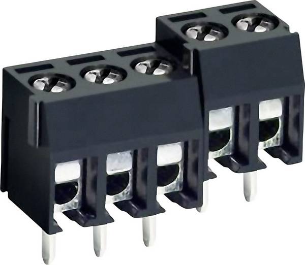 DECA 1192188 Screw terminal 1.31 mm² Number of pins 2 Black 1 pc(s)
