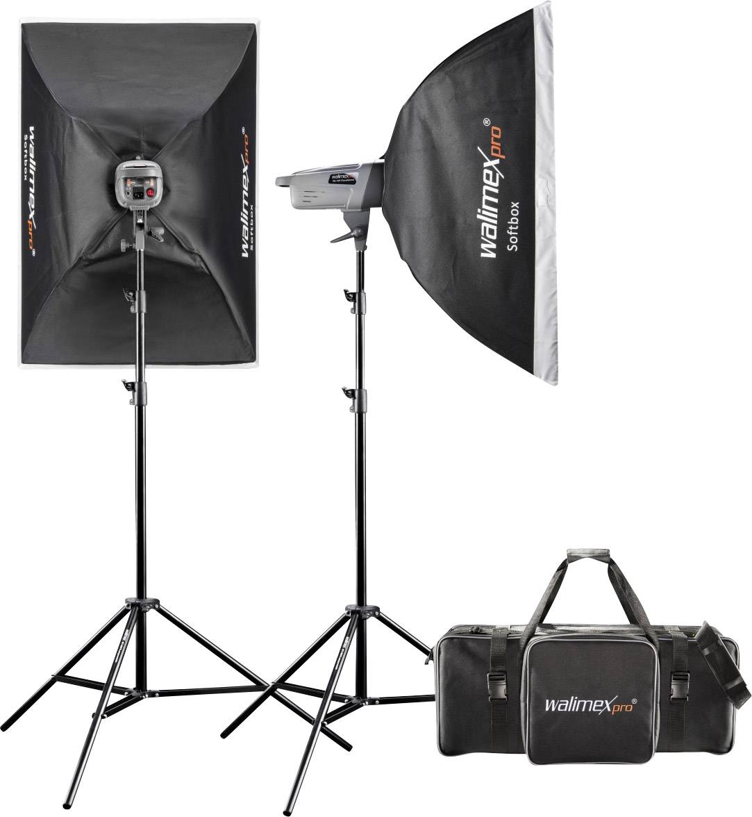 Walimex Pro VE 4.4 Excellence Studio flash set Power output (flash) 400 Ws