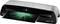 'Fellowes Neptune 3 laminator in action, laminating an A3 sheet with a vibrant green design.'
