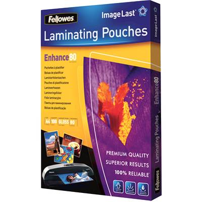 Fellowes Laminate sheet A4 80 micron glossy  100 pc(s)