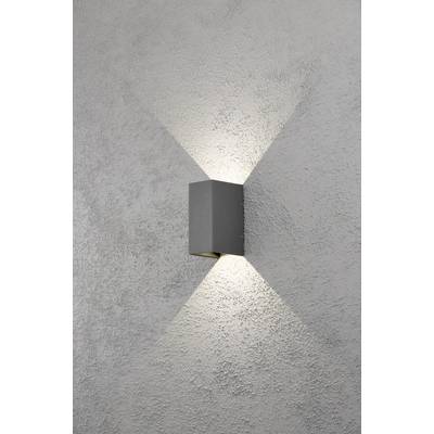 Konstsmide Cremona 7940-370 LED outdoor wall light EEC: F (A - G) LED (monochrome) Built-in LED 6 W Anthracite