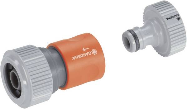 GARDENA 01750-20 Hahn- und Schlauchverbinder Pump connector set   30.3 mm (1") IT