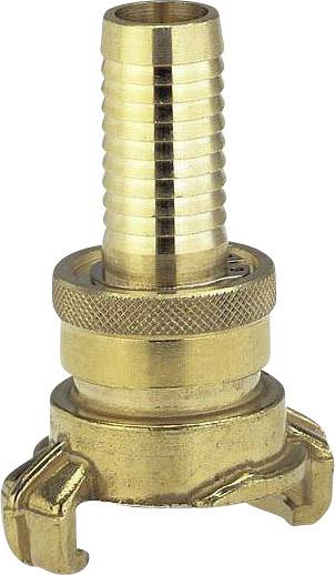 GARDENA 07120-20 Brass High-pressure suction lock claw coupling Jaw coupler, 19 mm (3/4) Ø