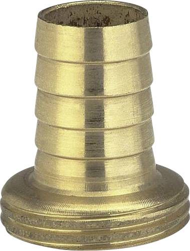 GARDENA 07146-20 Brass Hose threaded tail 19 mm (3/4) AG, 13 mm (1/2) Ø