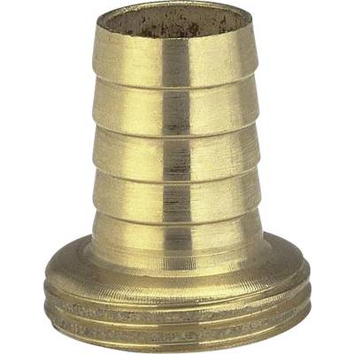 GARDENA 07148-20 Brass Hose threaded tail 33.25mm (1") OT, 19 mm (3/4") Ø