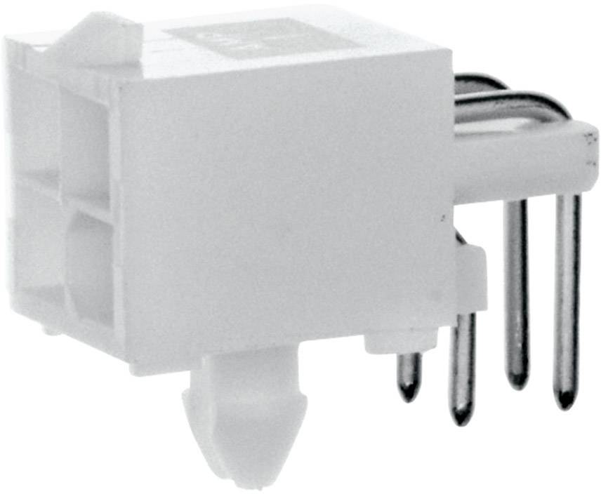 TE Connectivity Pin housing PCB Mini-Universal-MATE-N-LOK Total number of pins 4 Contact spacing: 4.14 mm 1-770968-0 1 pc(s)