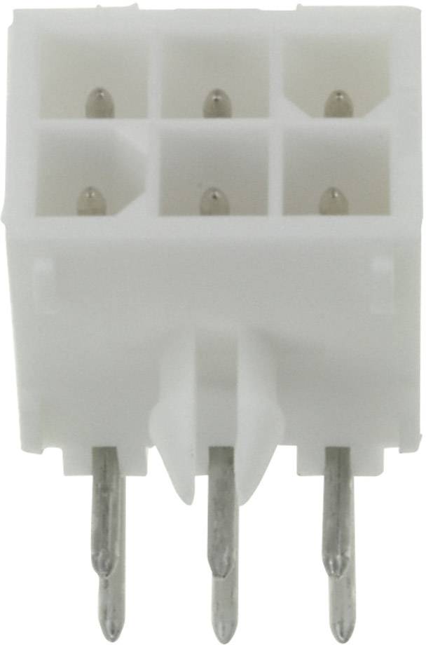 TE Connectivity Pin housing PCB Mini-Universal-MATE-N-LOK Total number of pins 8 Contact spacing: 4.14 mm 1-770970-1 1 p