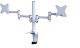 Neomounts FPMA-D1330DWHITE Monitor desk mount 2 Display(s) 25,4 cm (10") - 68,6 cm (27") White Height-adjustable, Tiltab-1