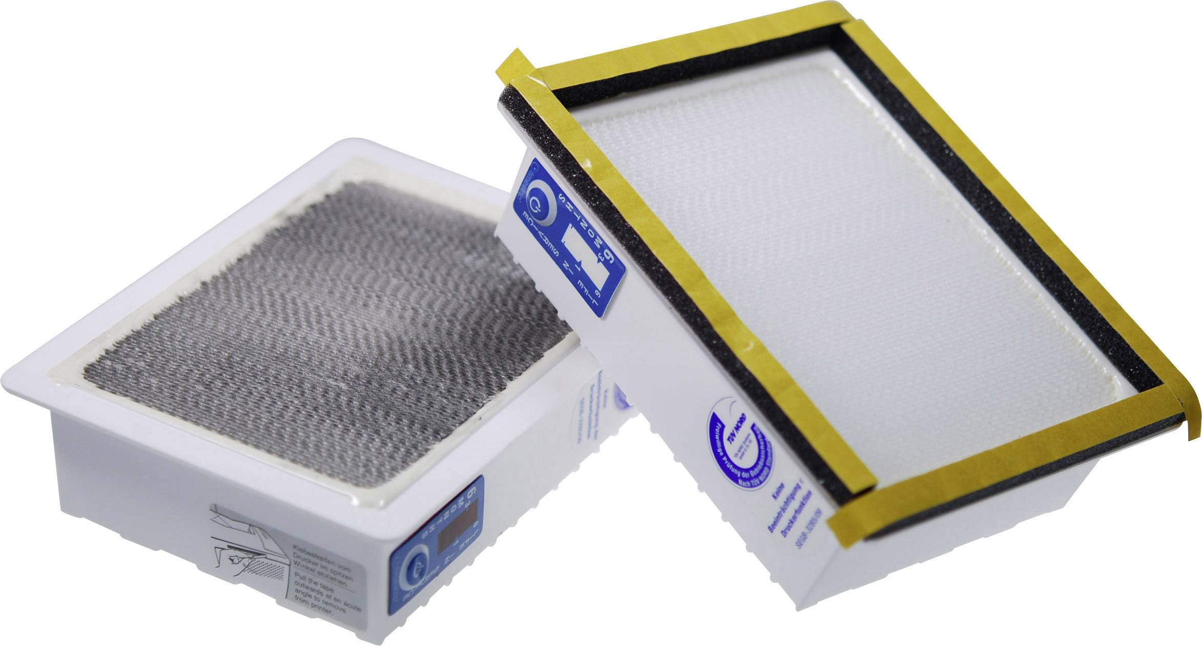 Laser printer fine dust/ozone filter Clean Office Carbon Selfadhesive