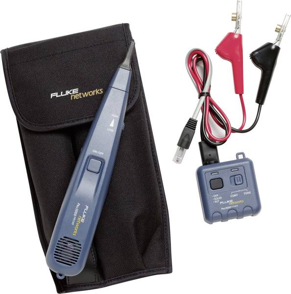 Fluke Networks Pro3000 Kit PRO3000 Analog Tone and Probe, cable