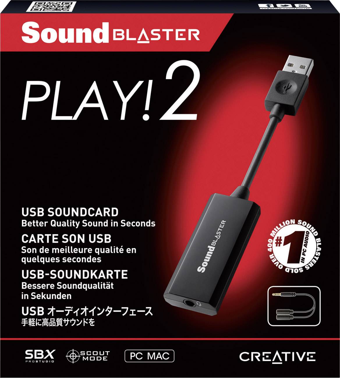 Creative sound blaster play 3