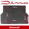 Rubber mat with dimensions: 114.5 cm width, 108 cm depth, 140 cm base. Universal fit.