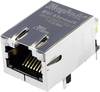 BEL Stewart Connectors MagJack 10/100Base-TX5 transmitter with LEDs 08B0-1X1T-03-F Socket, horizontal mount 10/100Base-TX Pins: 8P8C Nickel-coated, Metal 1 pc(s)