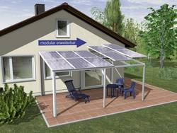 Schindler Alusystemtechnik Sep3034 Solar Carport Stand Conrad Com