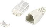 LogiLink MP0023 N/A MP0023 Plug, straight Pins: 8P8C Grey 100 pc(s)