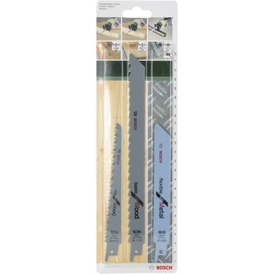 Bosch Accessories 2609256715 Sabelsageblatt-Set S 922 EF, S644D, S 1111 K 1 Set