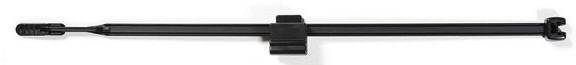 HellermannTyton 156-01088 Q50REC5B Cable tie 210 mm 4.70 mm Black Cross-bundling, Longitudinal bundling 1 pc(s)-1