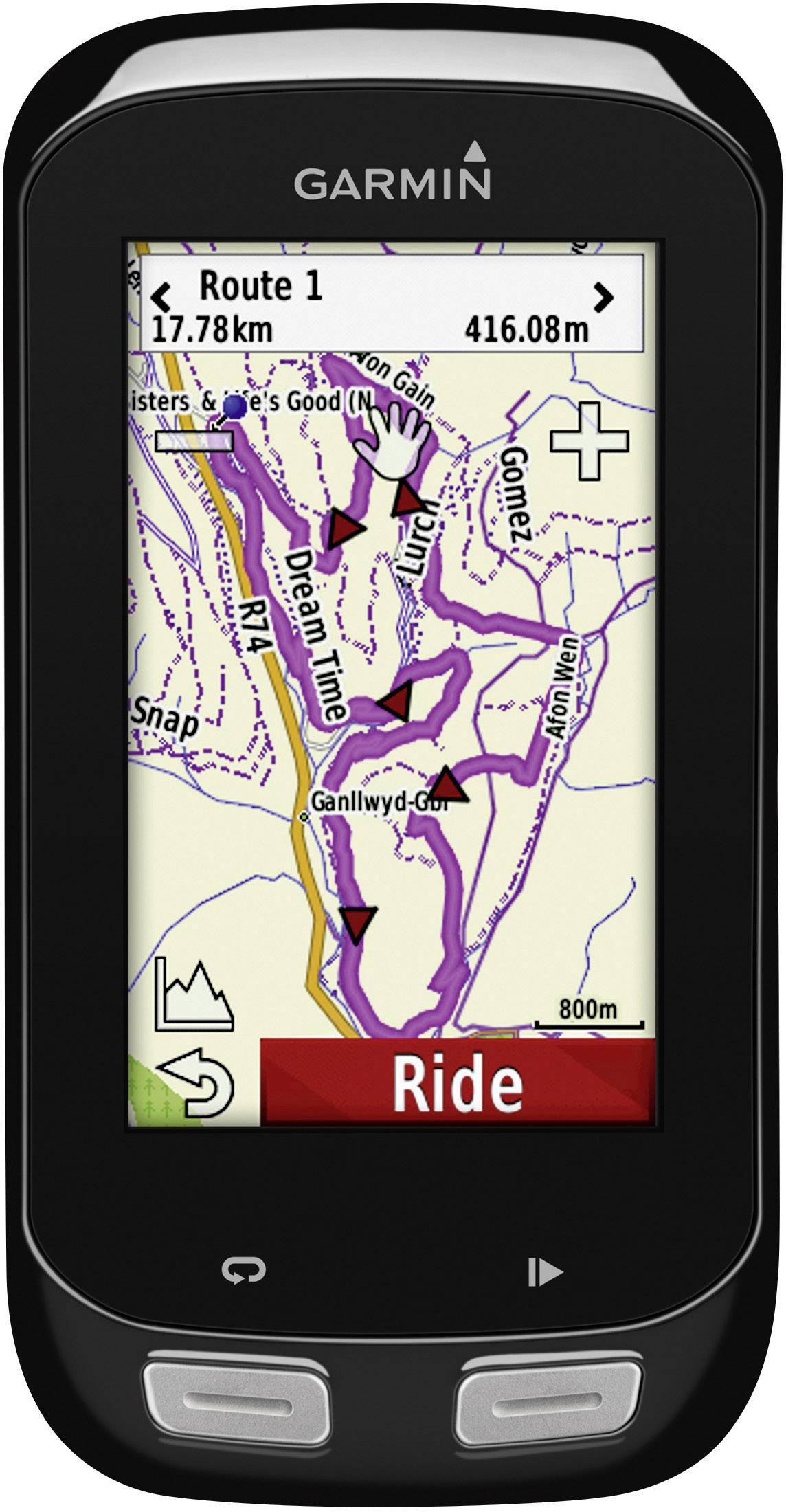 Garmin Edge 1000 Bundle GPS Cycling Europe Bluetooth, GPS, sprayproof | Conrad.com