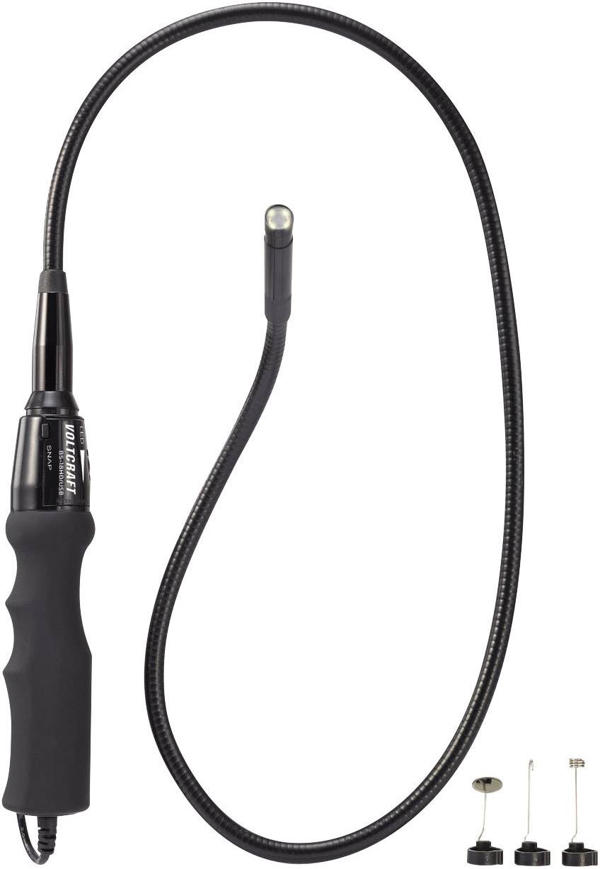USB endoscope VOLTCRAFT BS-18HD/USB Probe diameter: 8 mm Probe length: 88 cm Focus, LED lit
