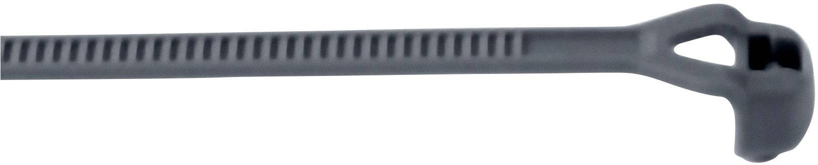 HellermannTyton 118-00074 V100R Cable tie 102.5 mm 2.4 mm Ecru Heat-resistant, Flat head 1 pc(s)