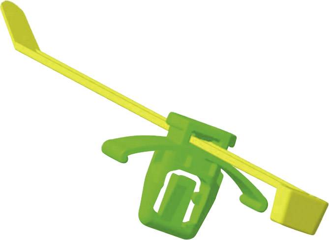 HellermannTyton 150-37591 T50RFT6OVAL Cable tie 200 mm 4.60 mm Black Spring toggle and disc 1 pc(s)