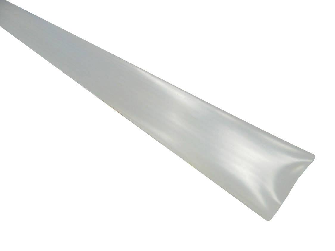 Image of HellermannTyton 311-01909 Heatshrink w/o adhesive Transparent 19.10 mm 9.50 mm Shrinkage:2:1 1.2 m